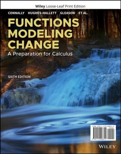 Functions Modeling Change (Unbound, 6th)