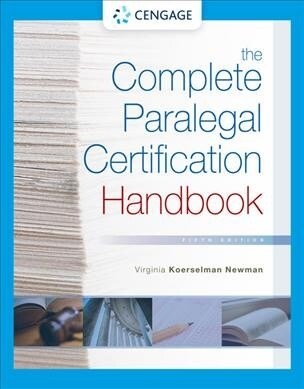 The Complete Paralegal Certification Handbook (Paperback, 5)