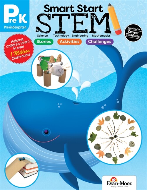 [중고] Smart Start: Stem, Prek Workbook (Paperback, Student)