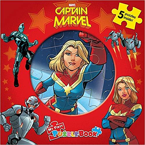 [중고] Captain Marvel My First Puzzle Book 캡틴마블 퍼즐북