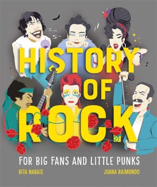 History of Rock : For Big Fans and Little Punks (Hardcover)
