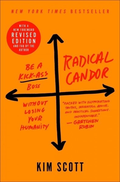Radical Candor: Be a Kick-Ass Boss Without Losing Your Humanity (Paperback)