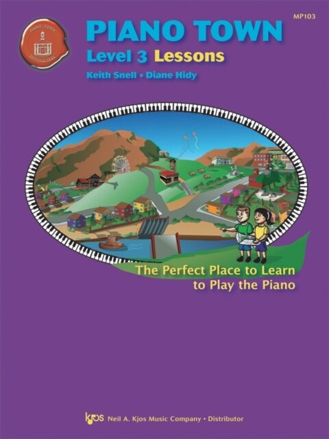 Piano Town : Level 3 Lessons (Paperback)