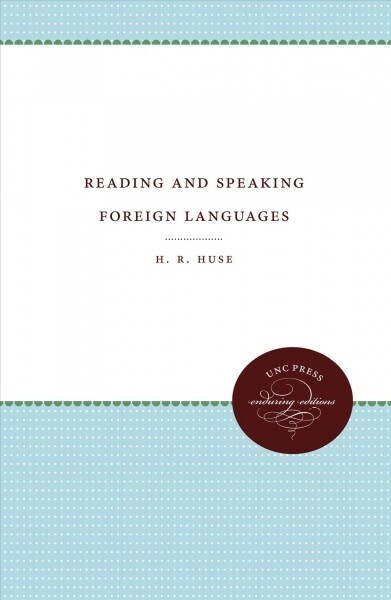 READING AND SPEAKING FOREIGN LANGUAGES (Hardcover)