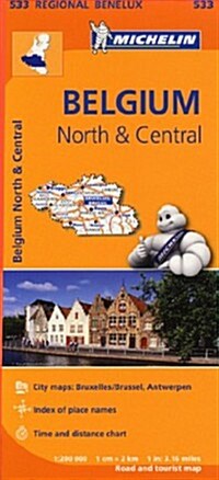 Noord-en Midden-Belgie / Belgique Nord Et Centre (Hardcover)