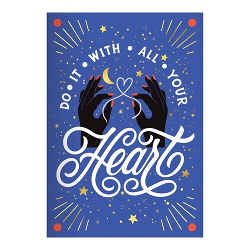 Do It with All Your Heart A5 Undated Planner (Desk)