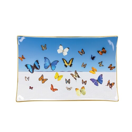 Gray Malin the Butterflies Porcelain Tray (Other)