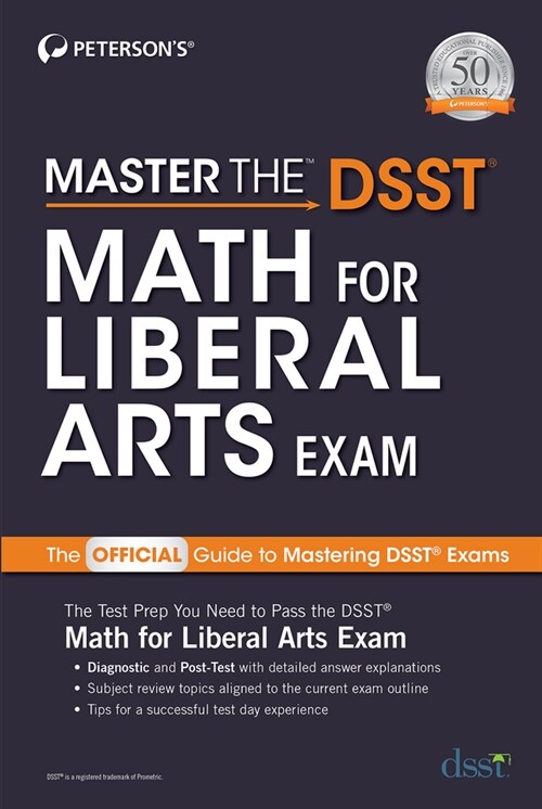 Master the Dsst Math for Liberal Arts Exam (Paperback)