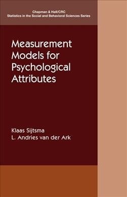 Measurement Models for Psychological Attributes (Paperback)