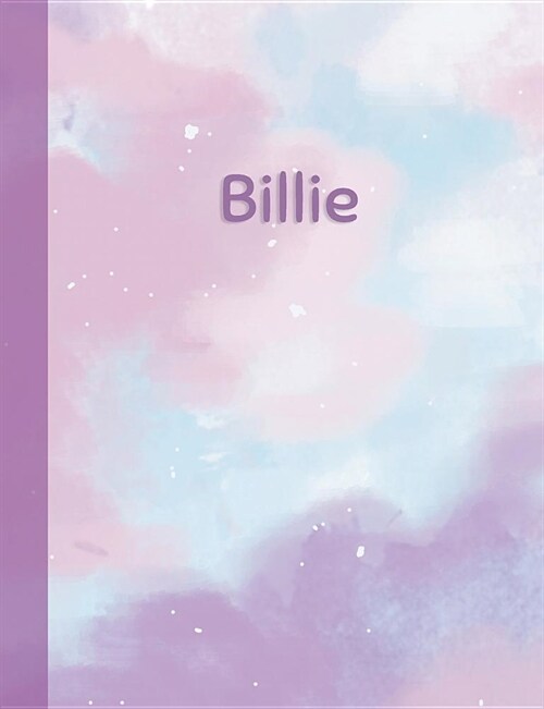 Billie: Personalized Composition Notebook - College Ruled (Lined) Exercise Book for School Notes, Assignments, Homework, Essay (Paperback)