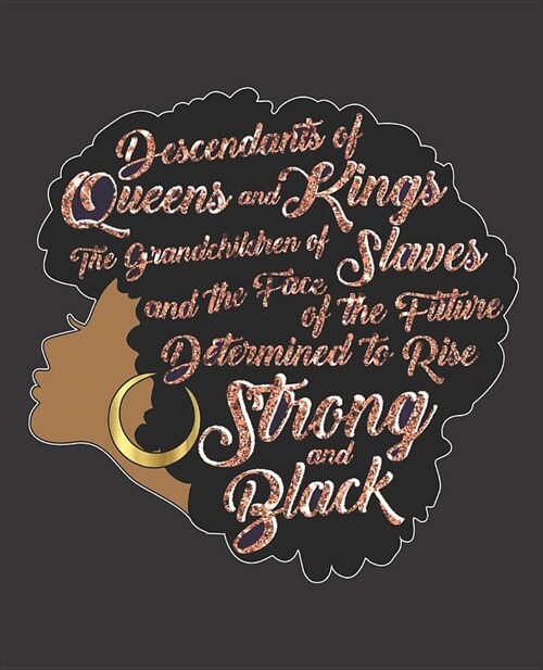 Black Girl Magic Notebook Journal: Strong And Afro Diva Black History - Wide Ruled Notebook - Lined Journal - 100 Pages - 7.5 X 9.25 - School Subject (Paperback)