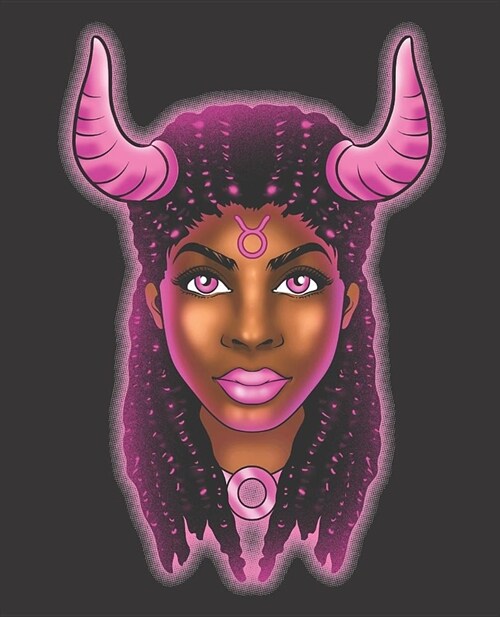 Black Girl Magic Notebook Journal: Taurus Zodiac Sign Astrology Melanin - Wide Ruled Notebook - Lined Journal - 100 Pages - 7.5 X 9.25 - School Subje (Paperback)