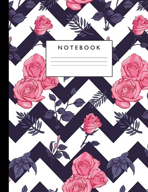 Notebook: Cute Lined Journal Ruled Composition Note Book to Draw and Write In for Girls and Boys - Home School Supplies for K-12 (Paperback)