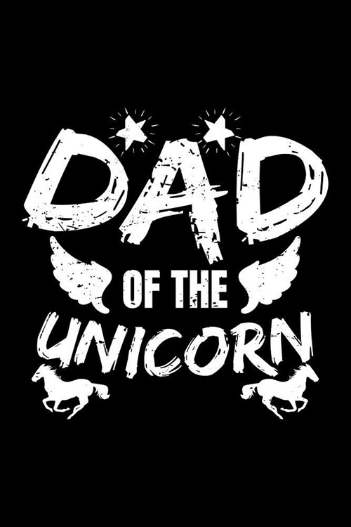 Dad Of The Unicorn: Blank Paper Sketch Book - Artist Sketch Pad Journal for Sketching, Doodling, Drawing, Painting or Writing (Paperback)