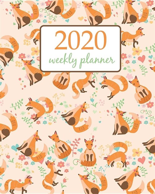 2020 Weekly Planner: Calendar Schedule Organizer Appointment Journal Notebook and Action day With Inspirational Quotes horse cute unicorn a (Paperback)
