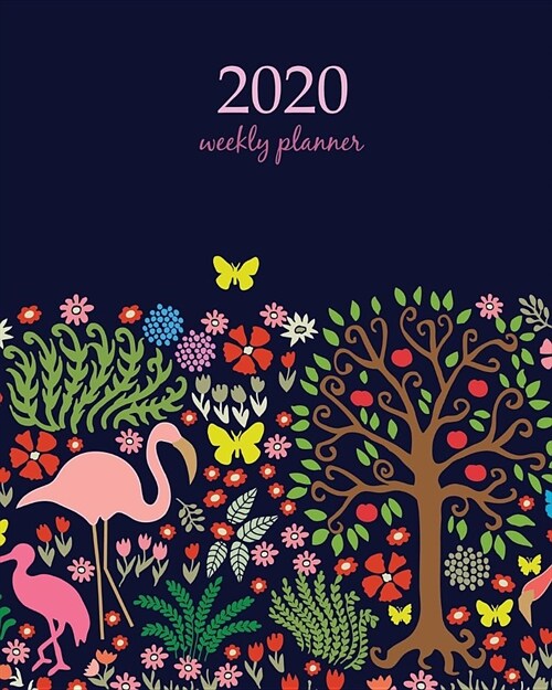 2020 Weekly Planner: Calendar Schedule Organizer Appointment Journal Notebook and Action day With Inspirational Quotes painting and frescoe (Paperback)