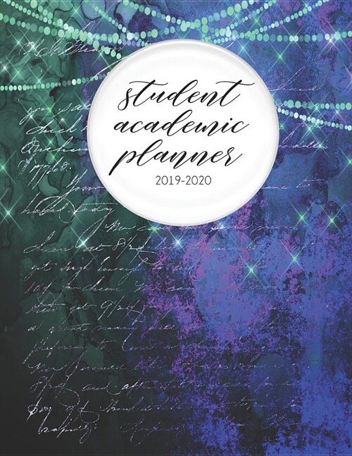 Student Academic Planner 2019-2020: Peacock Bird Enchantment - Student Homework Assignment Planner - Calendar - Organizer - To-Do List - Notes - Class (Paperback)