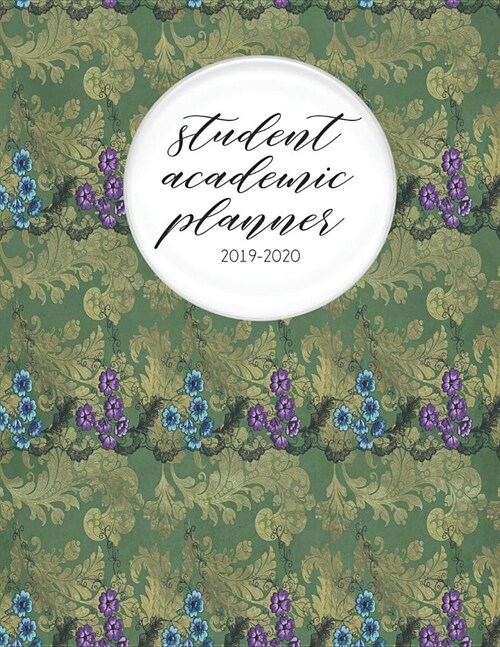 Student Academic Planner 2019-2020: Peacock Bird Fantasy - Student Homework Assignment Planner - Calendar - Organizer - To-Do List - Notes - Class Sch (Paperback)