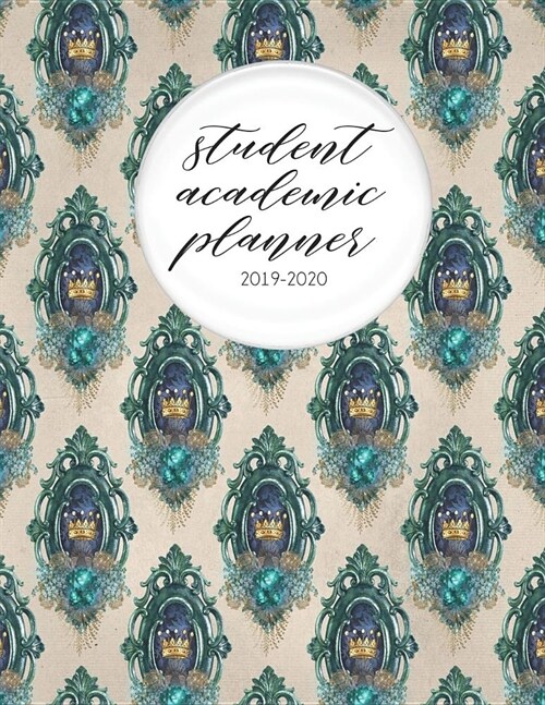 Student Academic Planner 2019-2020: Peacock Bird Fantasy - Student Homework Assignment Planner - Calendar - Organizer - To-Do List - Notes - Class Sch (Paperback)