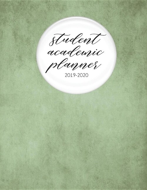 Student Academic Planner 2019-2020: Pretty Peacock Bird - Student Homework Assignment Planner - Calendar - Organizer - To-Do List - Notes - Class Sche (Paperback)