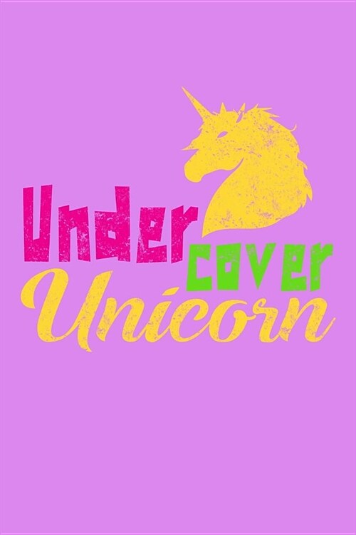 Undercover Unicorn: Handwriting Journal (Paperback)