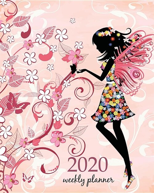 2020 Weekly Planner: Calendar Schedule Organizer Appointment Journal Notebook and Action day With Inspirational Quotes Pink red magic fairi (Paperback)