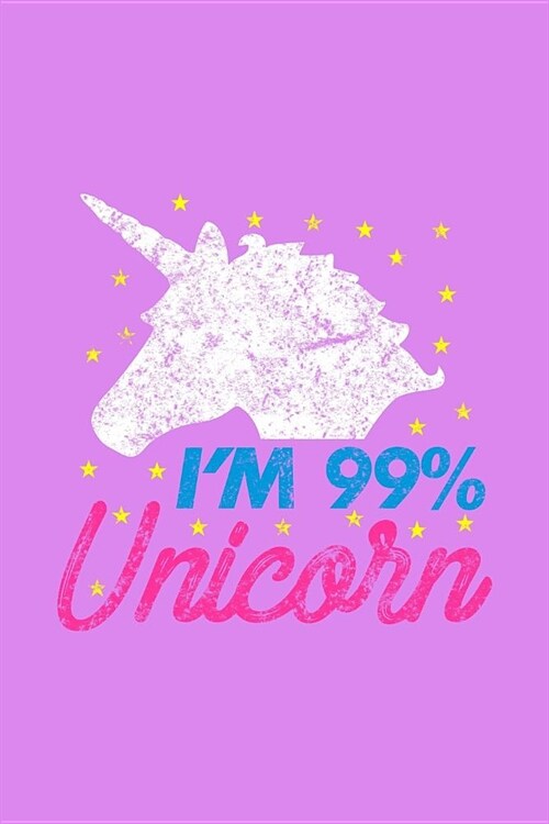 Im 99% Unicorn: Milage Journal (Paperback)