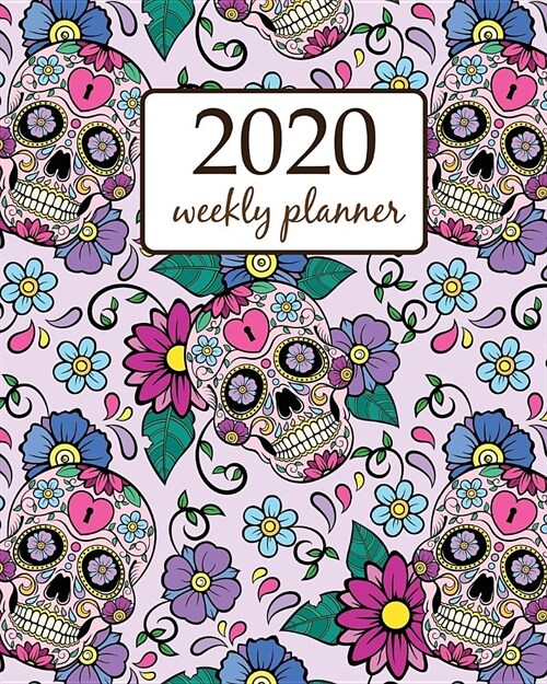 2020 Weekly Planner: Calendar Schedule Organizer Appointment Journal Notebook and Action day With Inspirational Quotes Festive background w (Paperback)