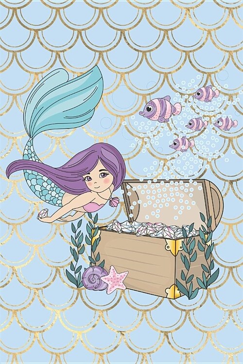 Mermaid Diary For 7 Year Old Girl: Writing Prompts and Sketchbook to Introduce Young Girls Age 7-12 to the Enjoyment of Journaling and Keeping a Daily (Paperback)