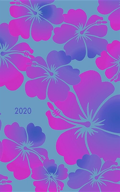 Hawaiian Floral 2020 Weekly Planner & 100 Page Notebook: Contains a page for every week of 2020 and 100 half-blank half-lined notebook pages (Paperback)