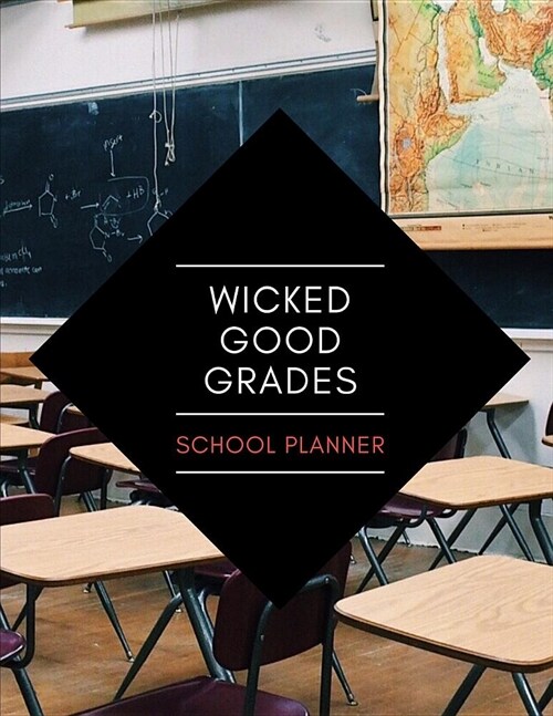 Wicked Good Grades: School Planner 80s Themed (Paperback)