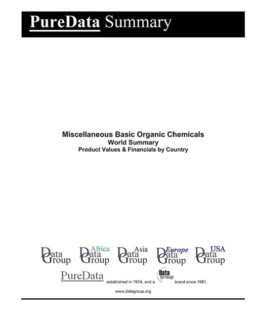 Miscellaneous Basic Organic Chemicals World Summary: Product Values & Financials by Country (Paperback)