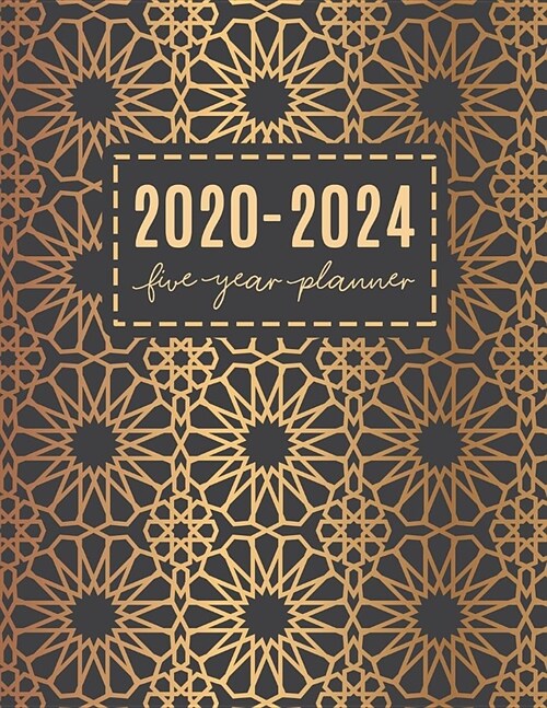 2020-2024 Five Year Planner: 2020-2024 planner. Agenda Planner For The Next Five Years, 60 Months Calendar, Monthly Schedule Organizer -Appointment (Paperback)