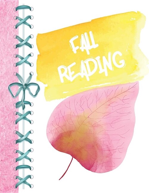 Fall Reading: Pastel Watermark Colors Keep Track of All the Books You Read Journal - Reading Review on Each Page Logbook for Girls (Paperback)