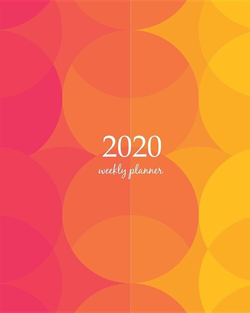 2020 Weekly Planner: Calendar Schedule Organizer Appointment Journal Notebook and Action day With Inspirational Quotes Colorful mosaic cove (Paperback)