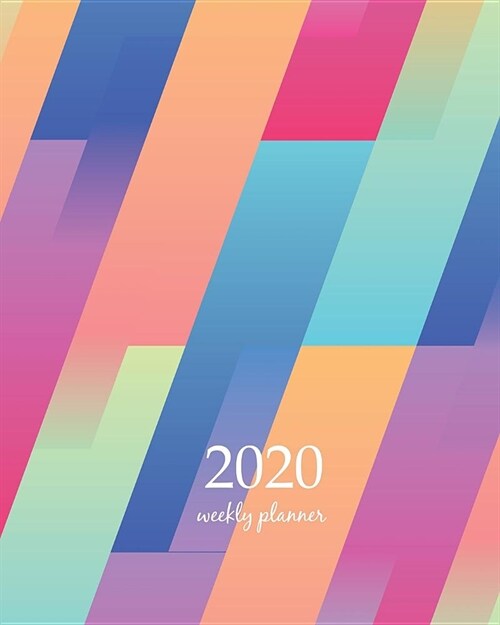 2020 Weekly Planner: Calendar Schedule Organizer Appointment Journal Notebook and Action day With Inspirational Quotes Colorful mosaic cove (Paperback)