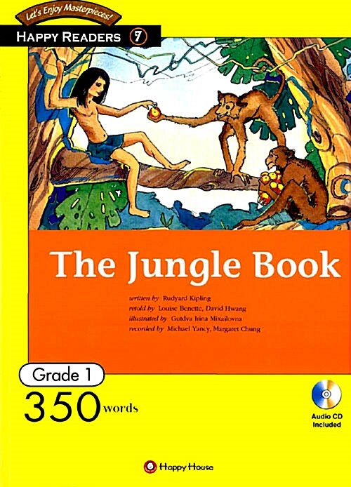 [중고] Jungle Book (책 + CD 1장)