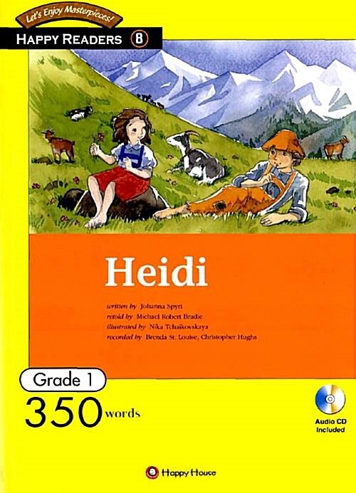 [중고] Heidi (책 + CD 1장)