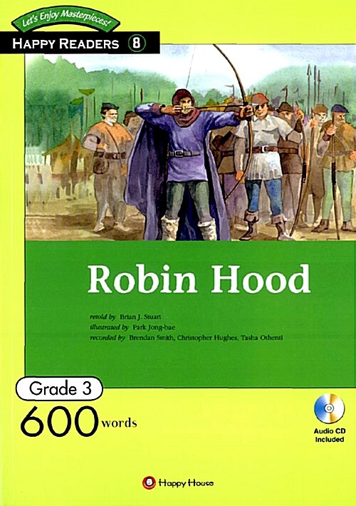 [중고] Robin Hood (책 + CD 1장)