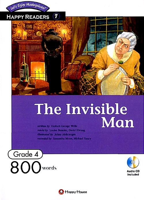[중고] The Invisible Man (책 + CD 1장)