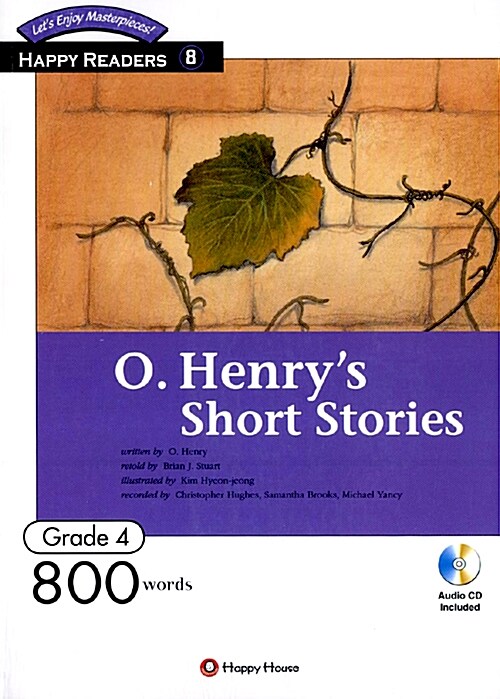 [중고] O. Henrys Short Stories (책 + CD 1장)