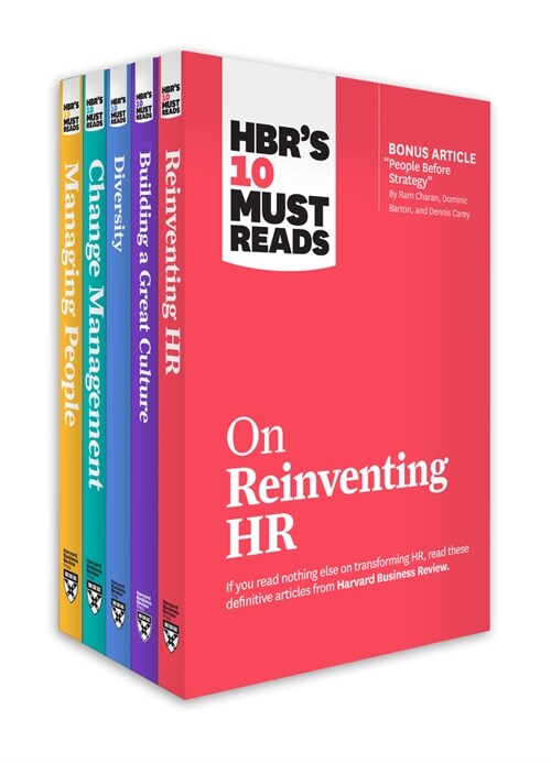 Hbrs 10 Must Reads for HR Leaders Collection (5 Books) (Paperback)