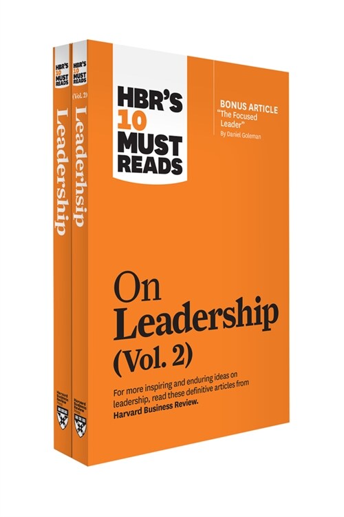 Hbrs 10 Must Reads on Leadership 2-Volume Collection (Paperback)