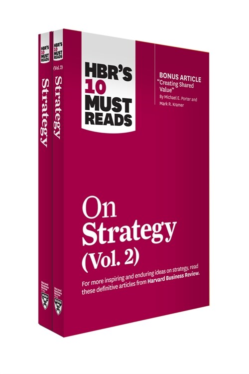Hbrs 10 Must Reads on Strategy 2-Volume Collection (Paperback)
