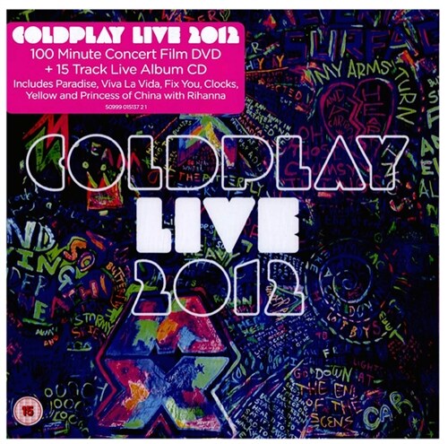 [중고] [수입] Coldplay - Live 2012 [CD+DVD]
