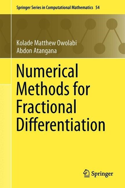 Numerical Methods for Fractional Differentiation (Hardcover)