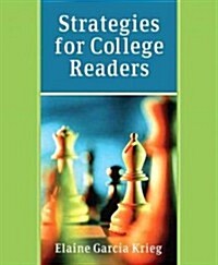 Strategies for College Readers with Access Code (Paperback)