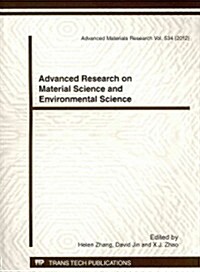 Advanced Research on Material Science and Environmental Science (Paperback)