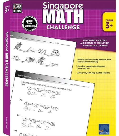 Singapore Math Challenge, Grades 3 - 5: Volume 19 (Paperback)