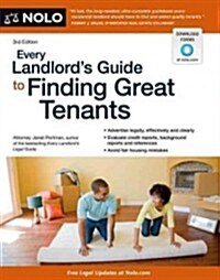 Every Landlords Guide to Finding Great Tenants (Paperback, 3)